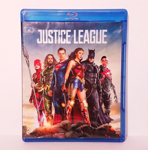 DC - Justice League - Zack Snyder Blu-Ray + DVD COMBO 2-Disc Clean & Tested