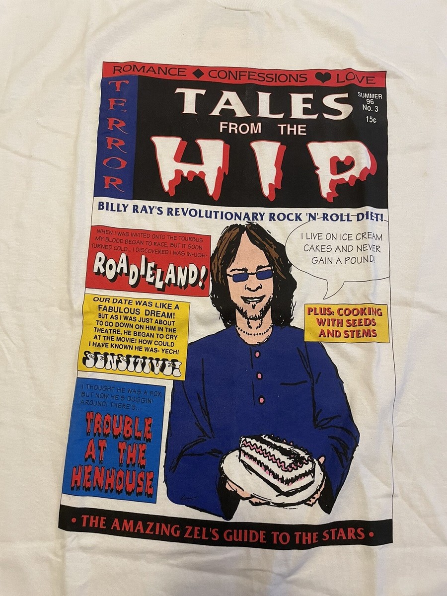 vintage tragically hip Tales From The Hip t shirt Size Xl vintage tragically hip Tales From The Hip t shirt Size Xl