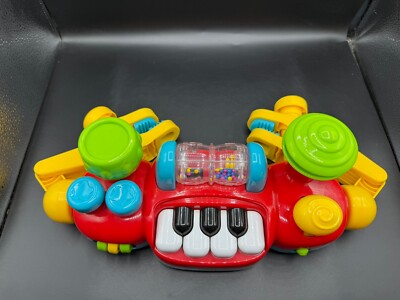 ELC Licht/Sound Musik Buggy Bar Keyboard Schlagzeug Aktivität Kinderwagen Spielzeug