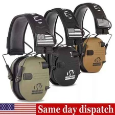Walkers Razor Electronic Shooting Ear Muff Slim Shooting Anti-noise Earphone US