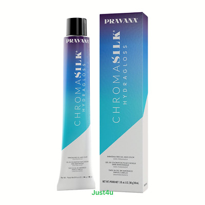 Pravana Chromasilk Hydragloss Demi-Permanent Hair Color, 3oz.