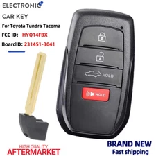 NEW FOR 2022 2023 2024 TOYOTA TACOMA TUNDRA REMOTE KEY FOB HYQ14FBX 8990H-0C010