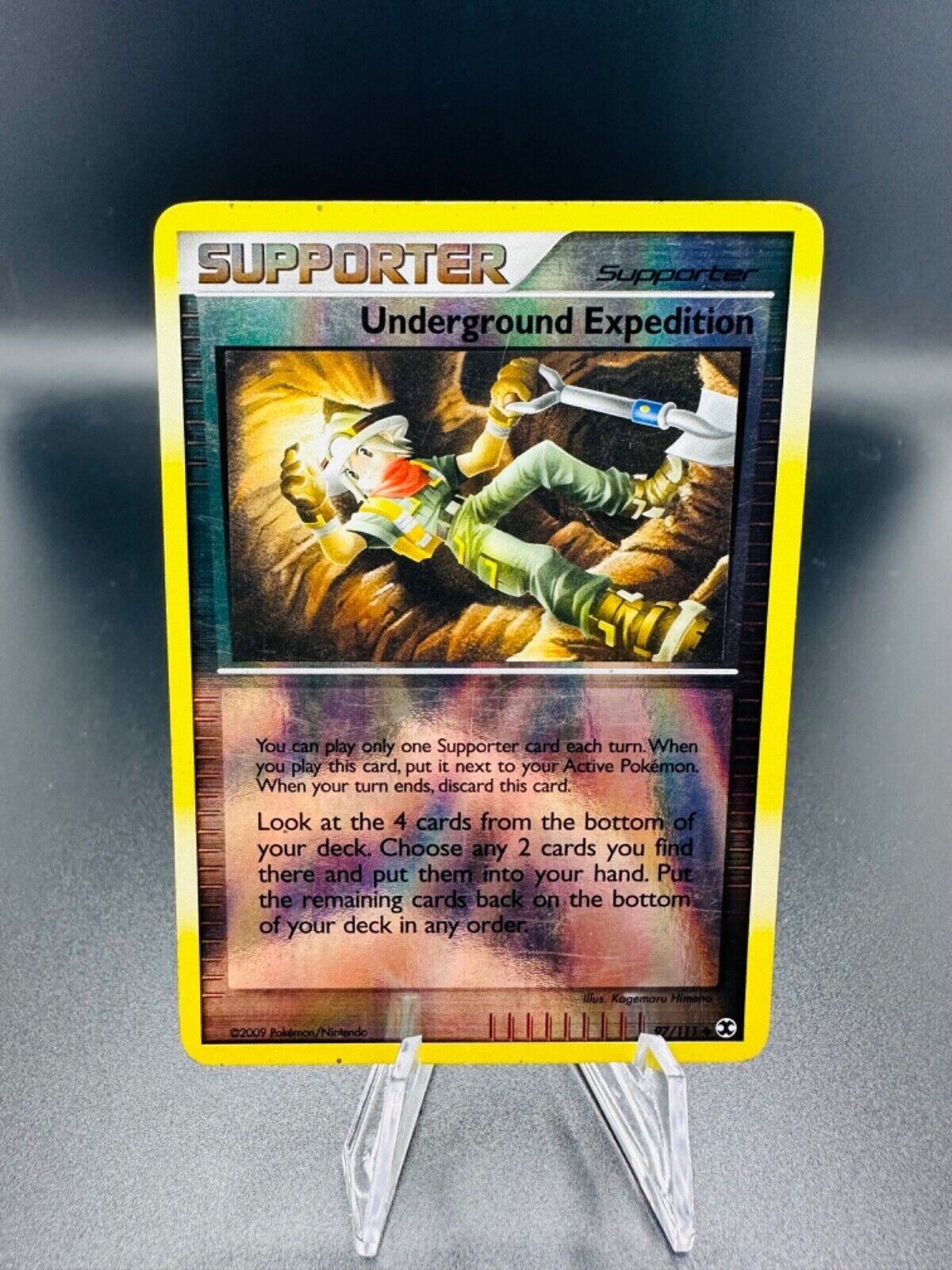 Pokemon TCG - Reverse Holo Underground Expedition 97/111 - Rising Rivals 2009