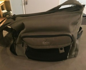 olive green diaper bag