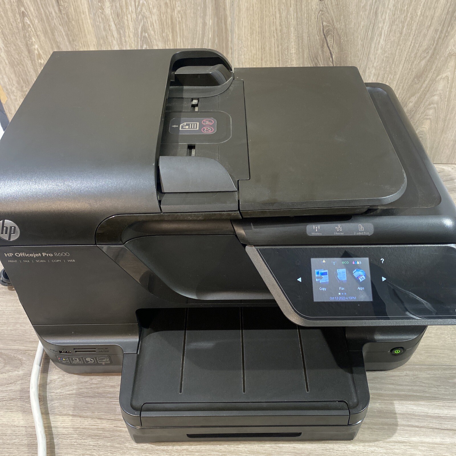 Hp Officejet Pro 8600 Nur Mit Schwarzer Patrone Drucken HP+Officejet+Pro+8600+Premium+N911n+All-in-one+Inkjet+Printer for sale