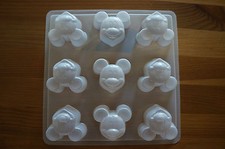 Mickey Mouse Chocolate Jello Steam Pudding Plastic Mold