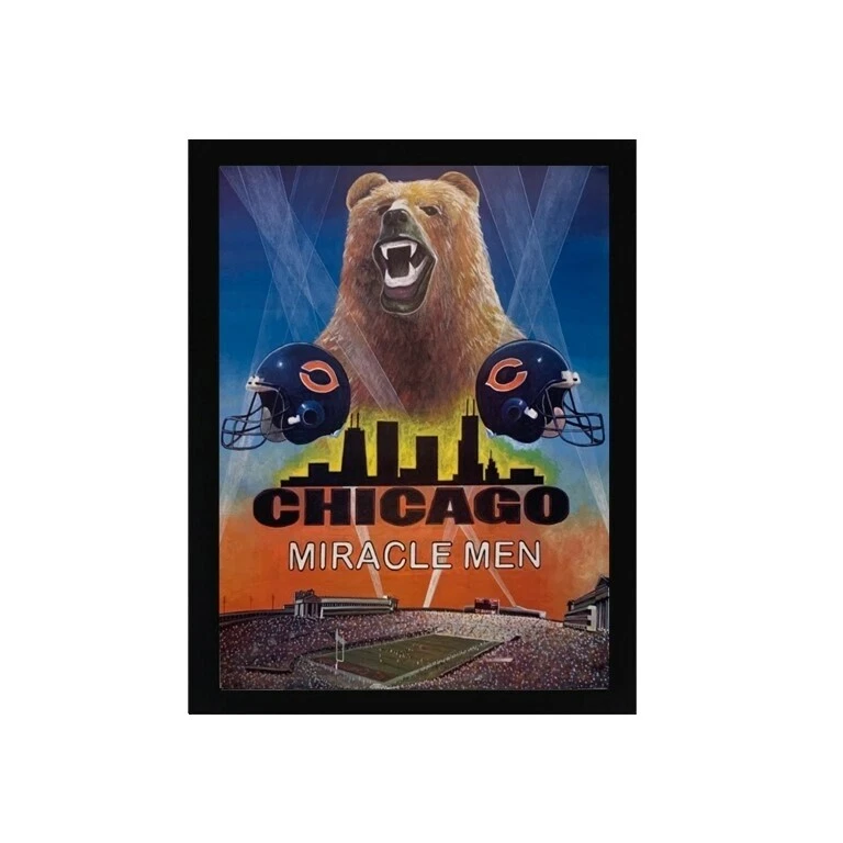 Chicago enmarcado afiches y grabados de decoración para el Hogar