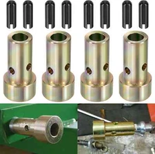 2 Pairs of Cat 1 Quick Hitch Adapter Bushings Set for Category 1 Quick Hitch