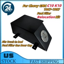 For 67-87 Chevy Truck In Bed Fuel Filler Gas Door Cap Relocation Kit Gmc C10 K10 For 67-87 Chevy Truck In Bed Fuel Filler Gas Door Cap Relocation Kit Gmc C10 K10