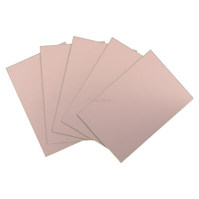 5PCS 10x15cm Single Side PCB Copper Clad Laminate Board FR4 100 x 150mm