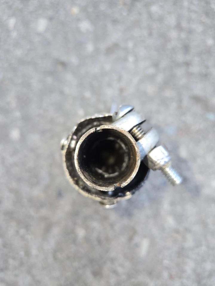 Husqvarna Husky Boy 50 CR50 2001 OEM silenciador silenciador tubo de escape lata deflector Foto 3 de 4