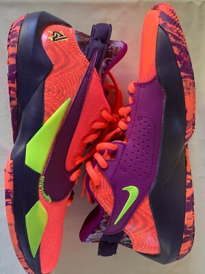 Nike Big Kid's Zoom Freak 2 SE Bright Mango/Red Plum-Volt Size 5.5