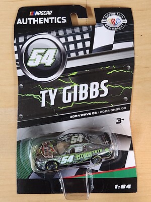 2024 Wave 3 Ty Gibbs 2023 Interstate Batteries Black 1/64 NASCAR Authentics