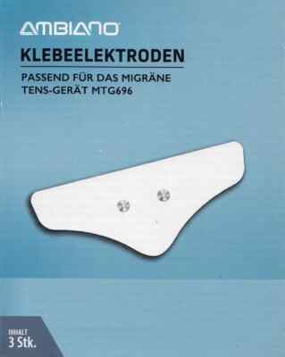 Dittmann Klebeelektroden KES 286 - 8 Stück, 4x4 cm, Tensgerät, Tens Gerät Ersatz