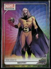 2023 Upper Deck Marvel Platinum Rainbow Color Wheel #113 - Sentry