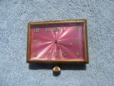 1927 Hardy Hayes Company Pink Automobile Automotive Car Clock 1927 Hardy Hayes Company Pink Automobile Automotive Car Clock