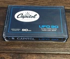 Vtg Capitol UFO 90 Cassette Tape 90 Minute Blank Clean No Writing Made In USA