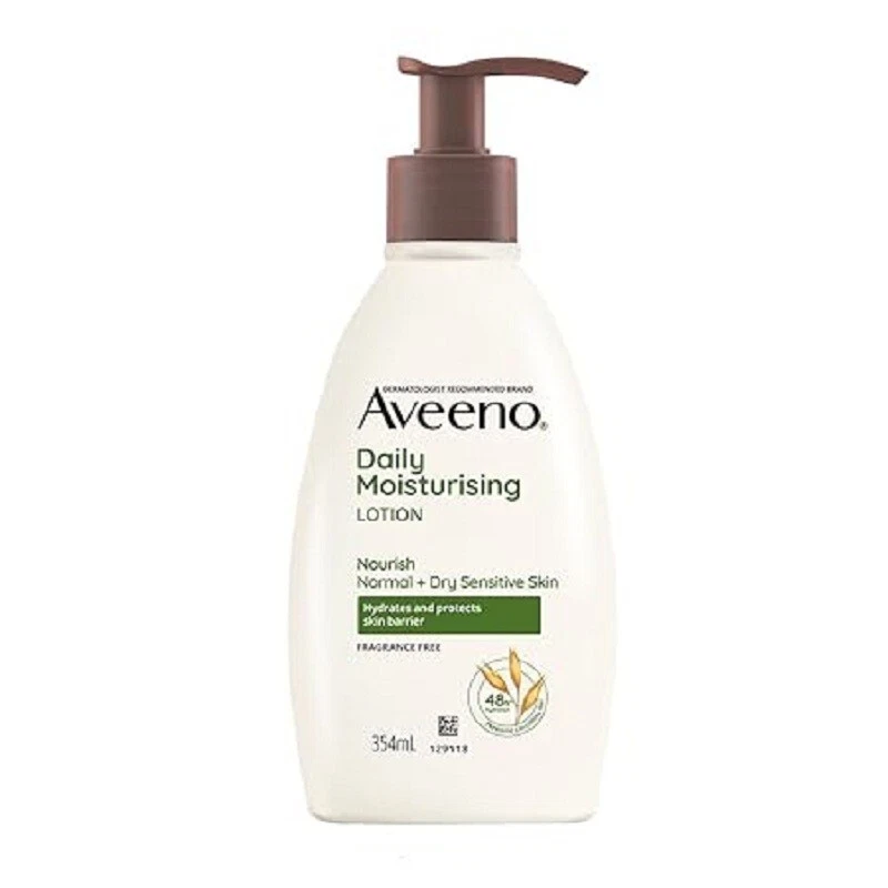 Aveeno Daily Moisturizing Lotion 354ml (for Normal and Dry Skin) free shipping - Image 3 of 3