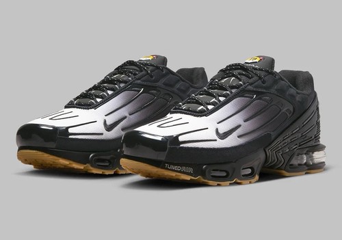 Nike Air Max Plus 3 Turnschuhe Tuned TN schwarz Gummi grau Unisex UK Größe 5,5 EUR 38,5 - Bild 17 von 24