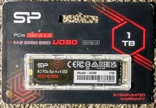 Silicon Power 1TB UD90 NVMe 4.0 Gen4 PCIe M.2 SSD R/W up to 5,000/4,800 MB/s ...