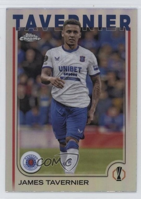 2024-25 Topps Chrome UEFA Club Competitions Refractor James Tavernier #26 07lj