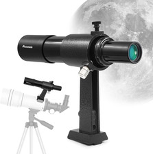 Finder Scope, 6X30 Metal Optical Finderscope for Astronomy Telescope - Provides