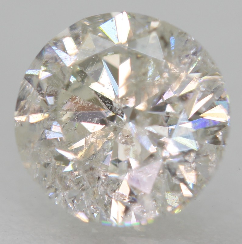 Certified 1.00 Carat F SI3 Round Brilliant Natural EARTH MINED Diamond 6.2mm