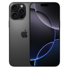 Apple iPhone 16 Pro - 128GB - Unlocked - Black Titanium - Excellent Condition