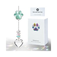 Pet Memorial Suncatcher - Loss of Dog Sympathy Gift, Pet Memorial Gifts for D...