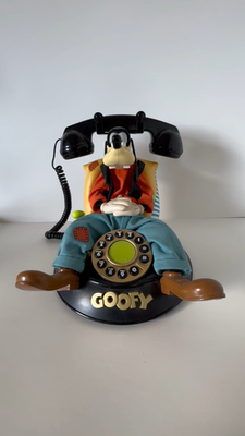 1990s Goofy's Animated Talking Phone - Vintage Landline Corded