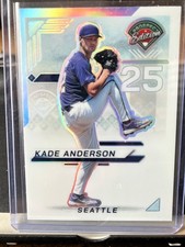 Kade Anderson 2025 Panini Prospect Edition Silver Prizm #135 Seattle Mariners