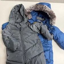 Baby Padding 2-Piece Set Blue Gray Size 100