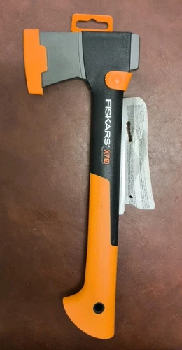 Fiskars X7 1.4 lb Hatchet Camping Axe with 14" Shock Absorbing Handle