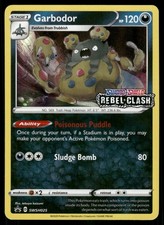 Garbodor (Prerelease) SWSH025 Holo Promo Sword & Shield Promo Pokemon Near Mint on eBay