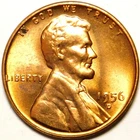 🇺🇸 1956 D Lincoln Wheat Cent Penny - UNC BU RD From Sealed Roll