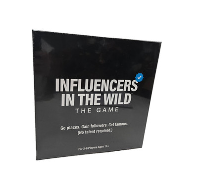 Influencers in the Wild Game The Game Brand New Sealed Board Game Social Media