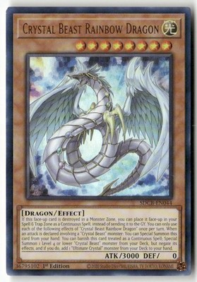 #SDCB-EN044 - Crystal Beast Rainbow Dragon - WB1UR