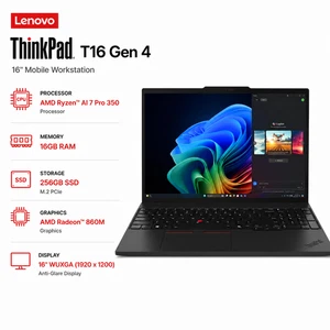Lenovo ThinkPad T16 Gen 4/16" /AMD Ryzen AI 7 Pro 350/16GB/256GB/AMD 860M GPU