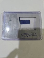 2022 Panini National Treasures Jackson Kowar #116 Royals Rookie Label Plates