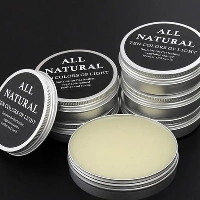 Mink Oil Leather Conditioner Cream for Shoes Bags Leather Repair Care