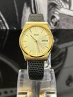 Vintage Men’s Gold Tone Seiko 6533-8009 Quartz Watch. Running Well