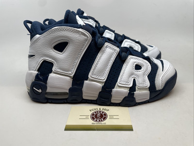 Size 6Y (Women 7.5) - Nike Air More Uptempo Pippen Olympics White