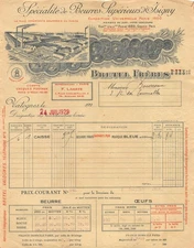 1920 SUPERIOR BUTTER D ISIGNY BRETEL FRERES A VALOGNES