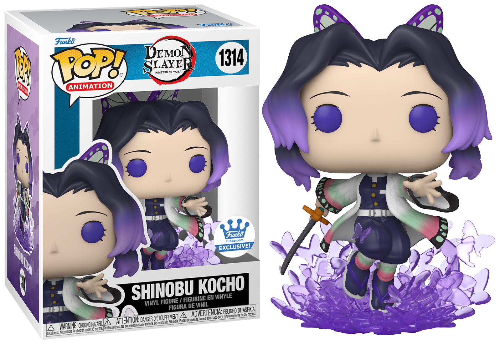 Funko POP! Animation: Demon Slayer - Shinobu Kocho (Funko) #1314