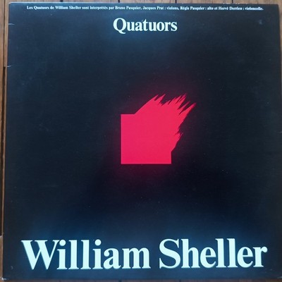 William Sheller 33 Tours ''Les Quatuors''. 8 Titel. CBS 26175 1984