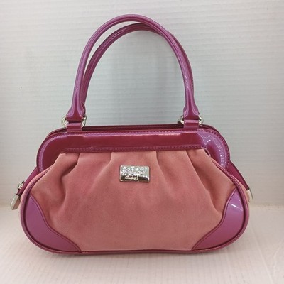 Beijo Just Hold Me Mulberry Razzbery Purse Handbag Y2K Two-Tone Pink Spring Mini