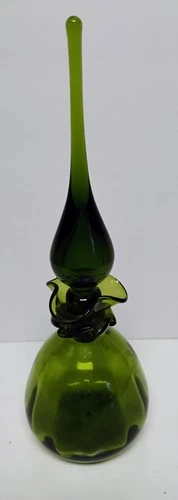 MCM Blenko Glass Style Decanter Bottom Pontil Pre-owned Carefully Handled Nice