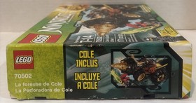 LEGO Ninjago Masters Of Spinjitzu Cole's Earth Driller 70502  - NEW Damaged Box