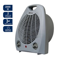 Termoventilatore Elettrico Nedis HTFA13CWT 2000W Per Bagno E Piccoli Ambienti - Bianco