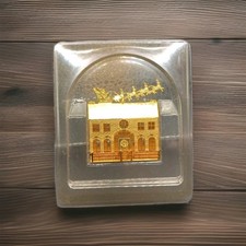 Vintage Hallmark Lighted Christmas Ornament - Christmas Eve Visit In Box